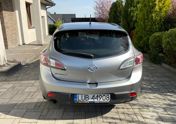 Mazda 3 cena 17450 przebieg: 182950, rok produkcji 2010 z Lublin małe 137